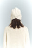Snow Puff Knit Hood