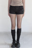 Napoleon Lace Shorts -black