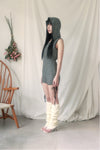 Striped Hooded All-in-One