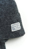 Back-Ribbon Warm Knit Hat
