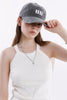 Washed Damage Cap
 (charcoal gray)