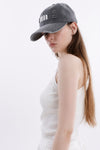 Washed Damage Cap
 (charcoal gray)