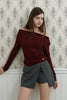 Striped 2-Way Skirt-Overlay Shorts