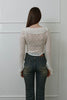 Frilled Lace Blouse