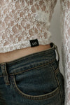 Frilled Lace Blouse