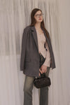 Striped Boxy Jacket