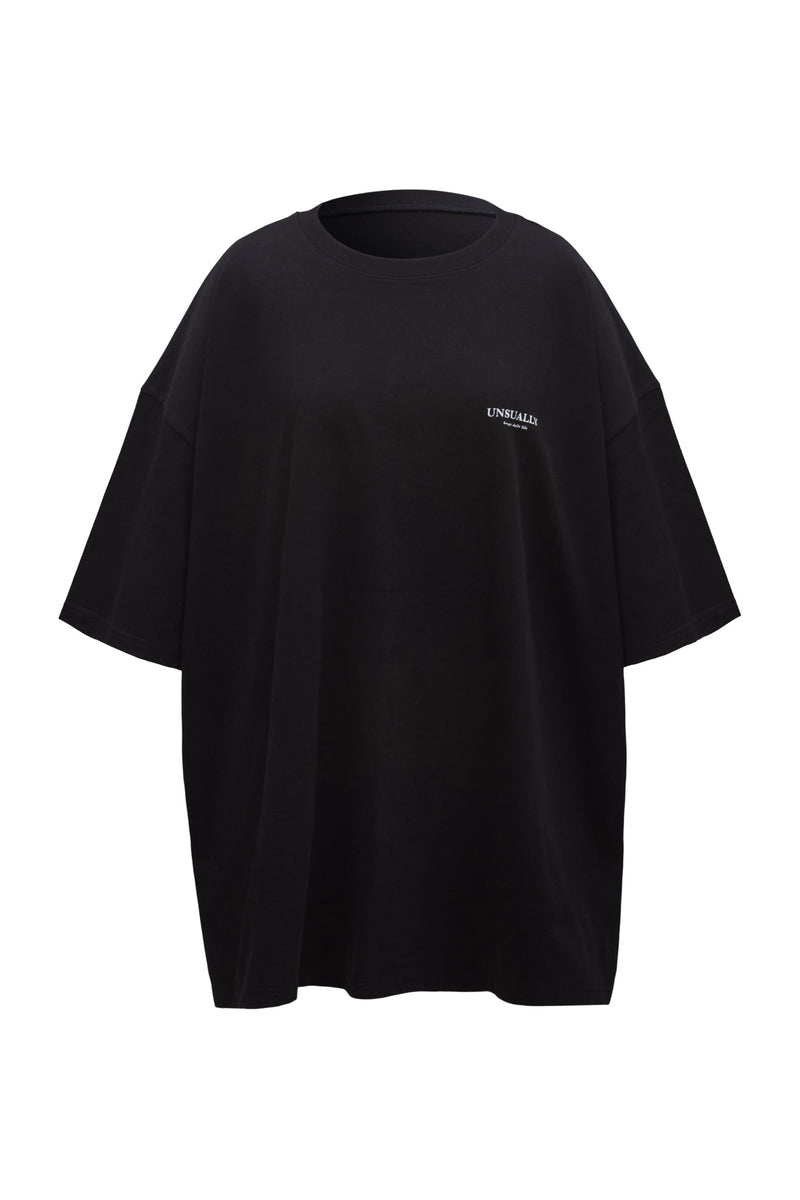 Logo Big T-shirt (Black) – unsually