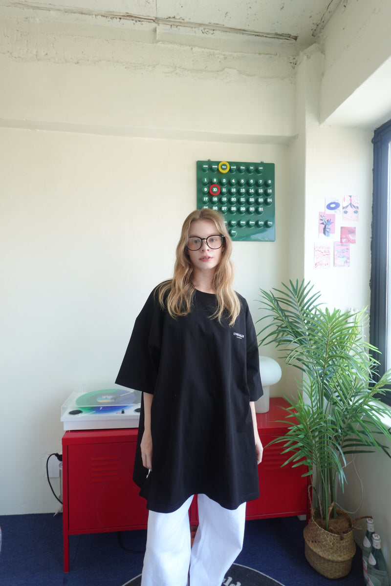 Logo Big T-shirt(Black) – unsually