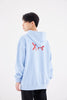 Unsually logo embroidered big silhouette parka / Men's