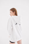 Unsual Logo Embroidered Big Silhouette Parker